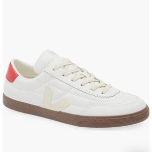 VEJA women’s Panenka leather white Pierre pekin bark sneakers